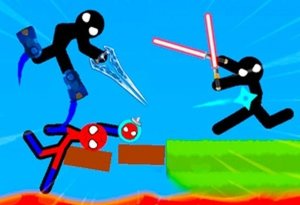 Red and Blue Agent Duel