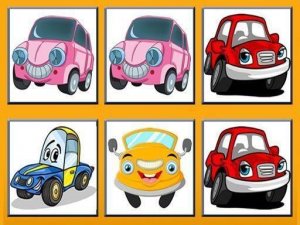 Vehicle Match Memory Game