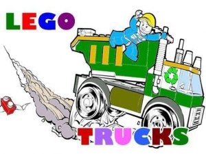 Truck Art Coloring Activity