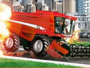 Angry Harvester Arcade Driving Game