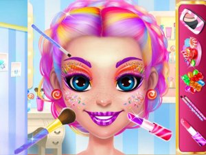 Candy Makeup Dress Up Game