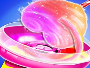 Unicorn Cotton Candy Cooking Game