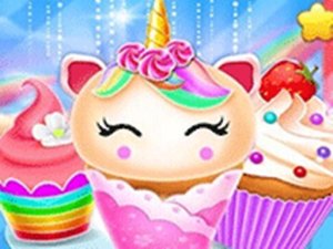 Unicorn Mermaid Cupcake Design