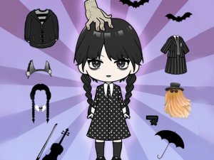 Vlinder Girl Dress Up Online Game