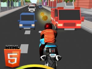 Bike Rider Highway Racing