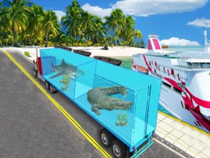 Sea Animal Transport Truck Game