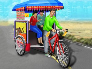 Rickshaw Driving Simulator