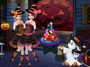 Halloween Party Cake Game