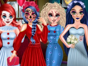 Princess Halloween Dress Up Game