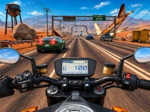 Moto Rider Highway Racing