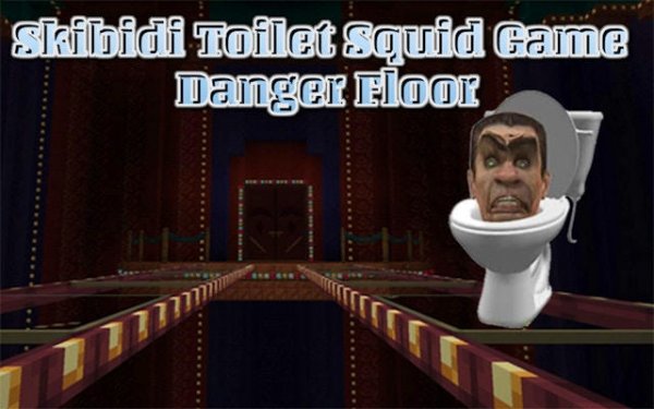Skibidi Toilet Squid Game Danger Floor Challenge Online Puzzle Game