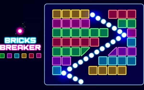 Bricks Breaker Deluxe: Ball Bounce Puzzle Game Online
