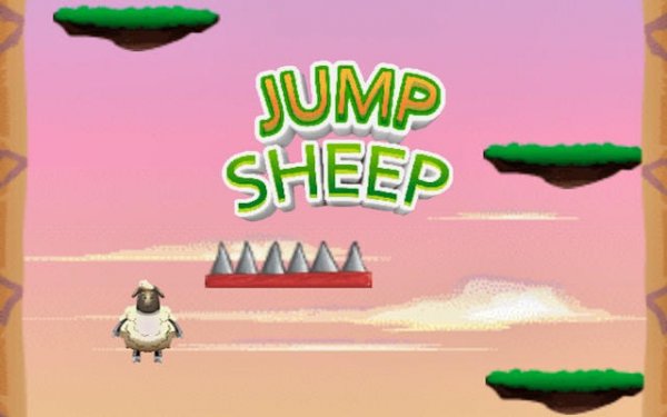 Jump Sheep - Free Arcade Hopping Game