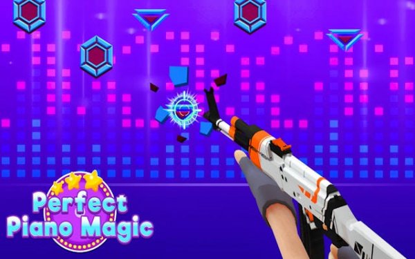 Perfect Piano Magic: Rhythm Shooting Game Online