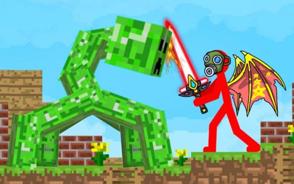 Stickman Mega Boss Battles: Epic Fighting Game