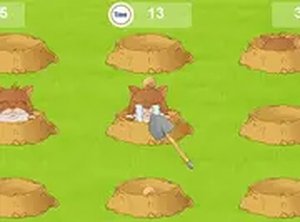 Garden Mole Tap Challenge