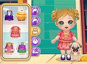 Baby Cathy Dress Up Game